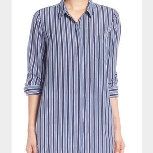 Trouvé Striped Tunic like Blouse